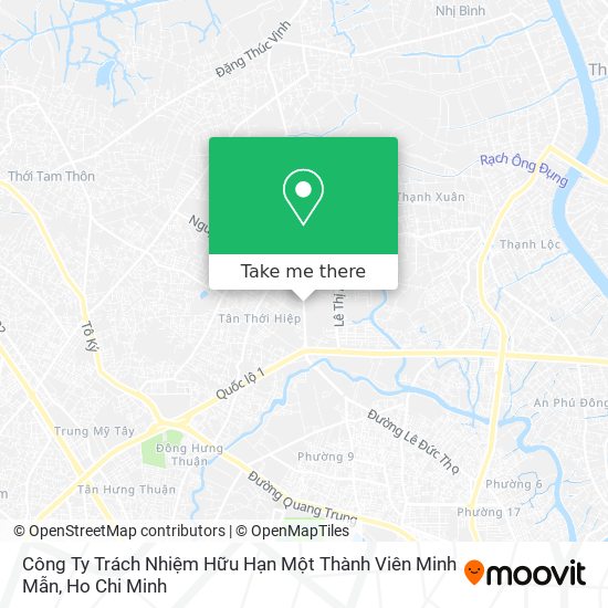 Công Ty Trách Nhiệm Hữu Hạn Một Thành Viên Minh Mẫn map