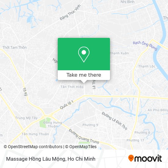 Massage Hồng Lâu Mộng map