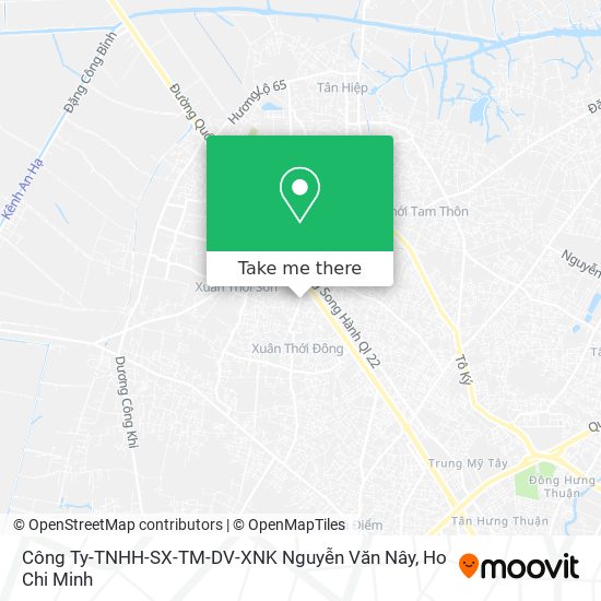 Công Ty-TNHH-SX-TM-DV-XNK Nguyễn Văn Nây map