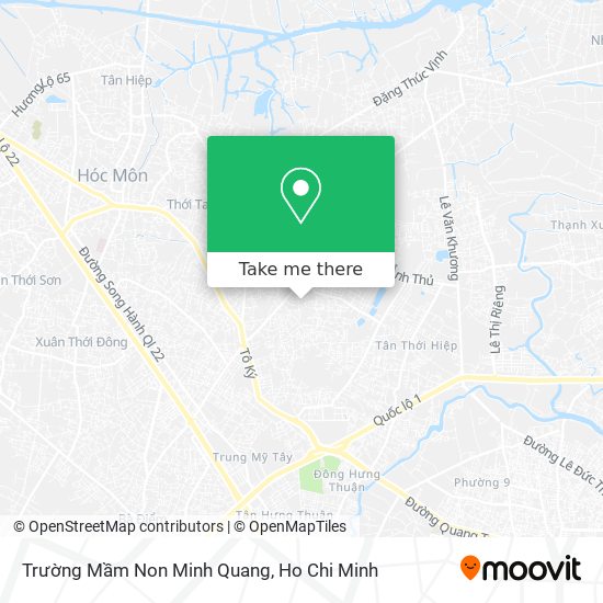 Trường Mầm Non Minh Quang map