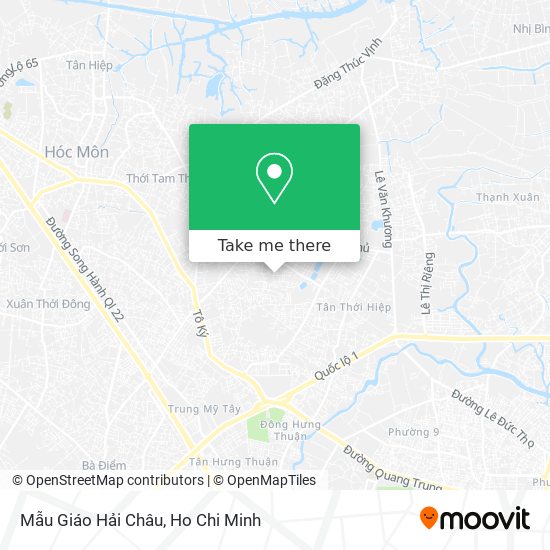 Mẫu Giáo Hải Châu map