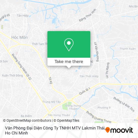 Văn Phòng Đại Diện Công Ty TNHH MTV Lakmin Thái map