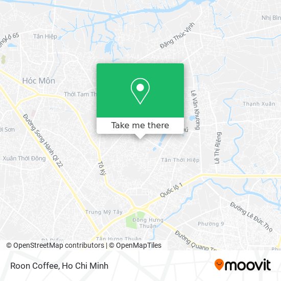 Roon Coffee map