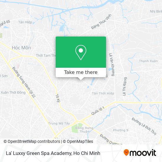La' Luxxy Green Spa Academy map