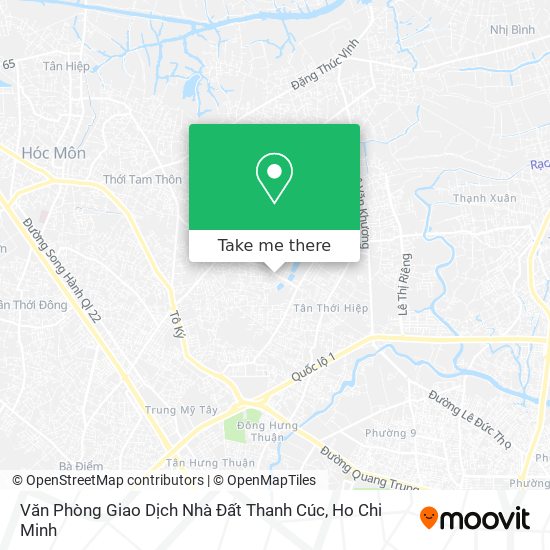 Văn Phòng Giao Dịch Nhà Đất Thanh Cúc map