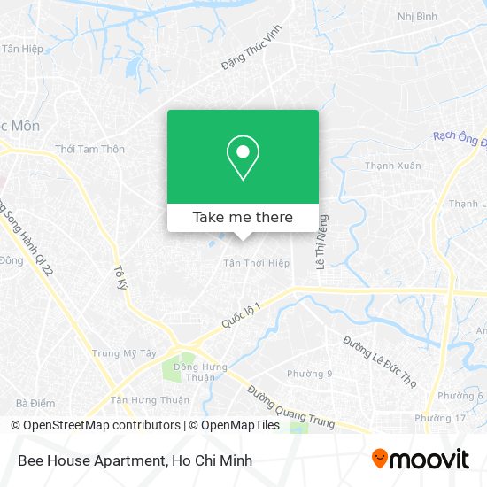 Bee House Apartment map