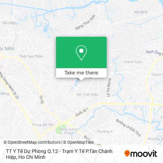 TT Y Tế Dự Phòng Q.12 - Trạm Y Tế P.Tân Chánh Hiệp map