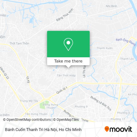 Bánh Cuốn Thanh Trì Hà Nội map