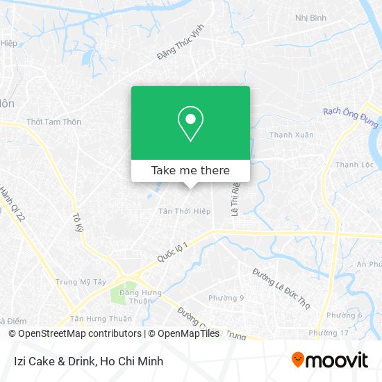 Izi Cake & Drink map