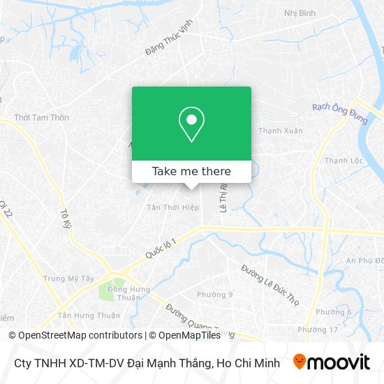 Cty TNHH XD-TM-DV Đại Mạnh Thắng map