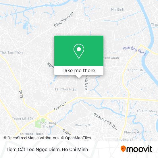 Tiệm Cắt Tóc Ngọc Diễm map