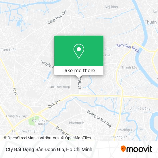 Cty Bất Động Sản Đoàn Gia map