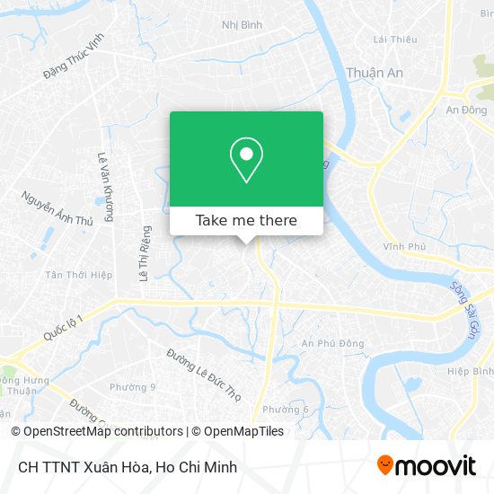 CH TTNT Xuân Hòa map