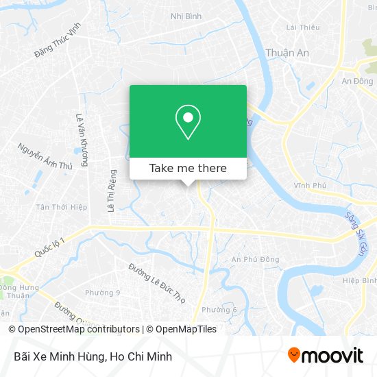 Bãi Xe Minh Hùng map