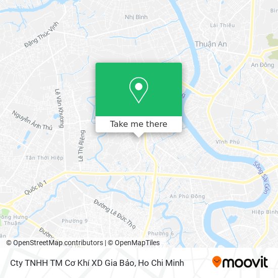 Cty TNHH TM Cơ Khí XD Gia Bảo map