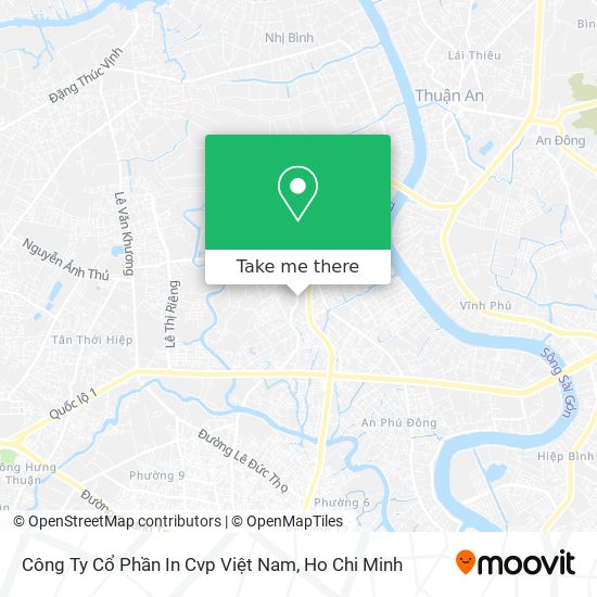 Công Ty Cổ Phần In Cvp Việt Nam map