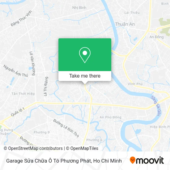 Garage Sửa Chữa Ô Tô Phương Phát map