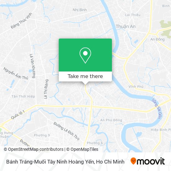 Bánh Tráng-Muối Tây Ninh Hoàng Yến map