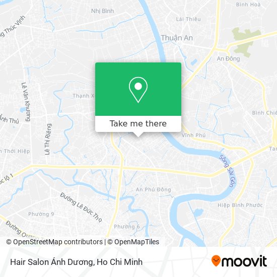 Hair Salon Ánh Dương map