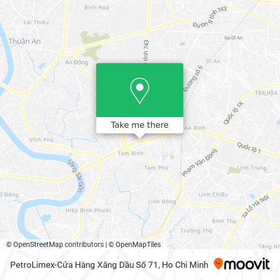 PetroLimex-Cửa Hàng Xăng Dầu Số 71 map