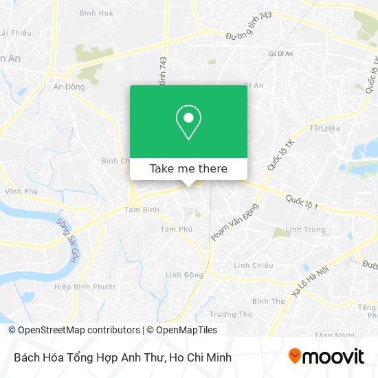 Bách Hóa Tổng Hợp Anh Thư map