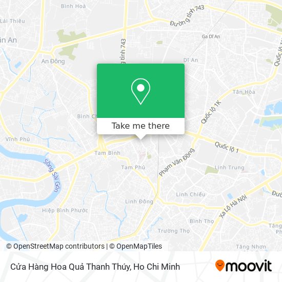 Cửa Hàng Hoa Quả Thanh Thúy map