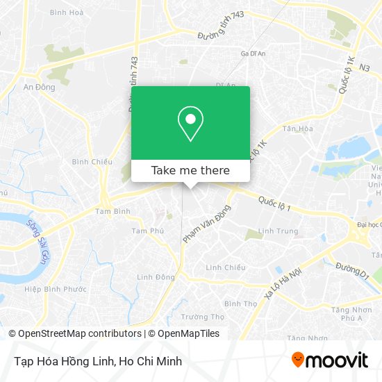 Tạp Hóa Hồng Linh map