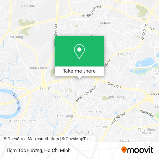 Tiệm Tóc Hương map