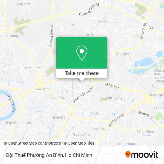 Đội Thuế Phường An Bình map