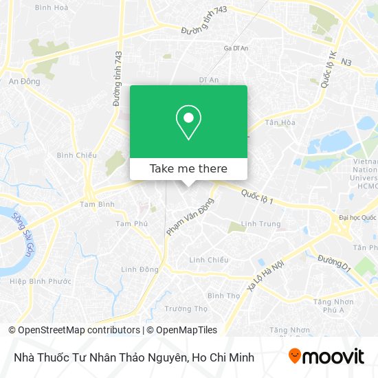 Nhà Thuốc Tư Nhân Thảo Nguyên map