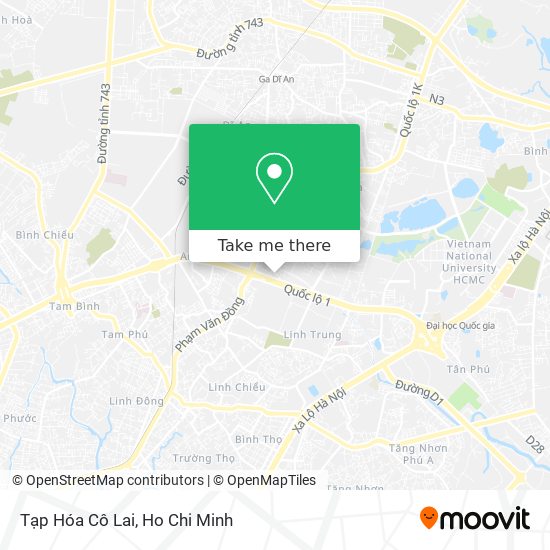 Tạp Hóa Cô Lai map