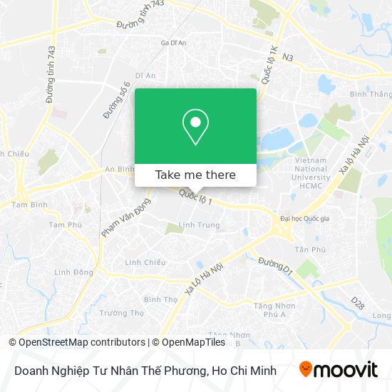 Doanh Nghiệp Tư Nhân Thế Phương map