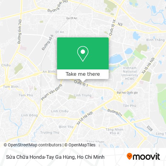 Sửa Chữa Honda-Tay Ga Hùng map