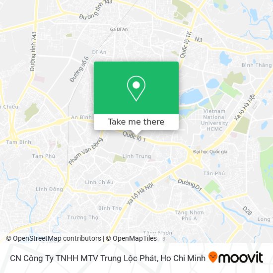 CN Công Ty TNHH MTV Trung Lộc Phát map