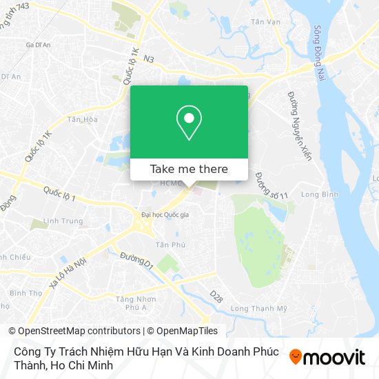 Công Ty Trách Nhiệm Hữu Hạn Và Kinh Doanh Phúc Thành map