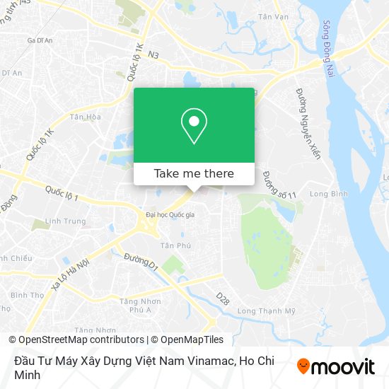 Đầu Tư Máy Xây Dựng Việt Nam Vinamac map