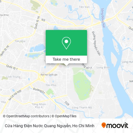 Cửa Hàng Điện Nước Quang Nguyễn map