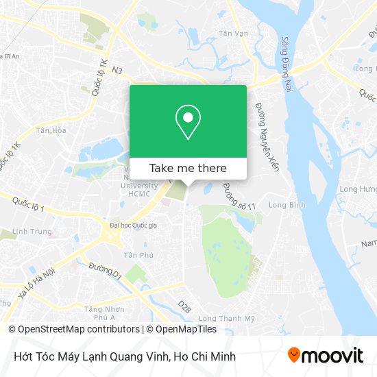 Hớt Tóc Máy Lạnh Quang Vinh map