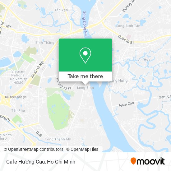 Cafe Hương Cau map