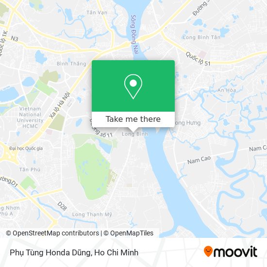 Phụ Tùng Honda Dũng map