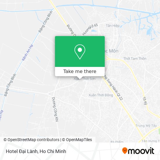 Hotel Đại Lành map