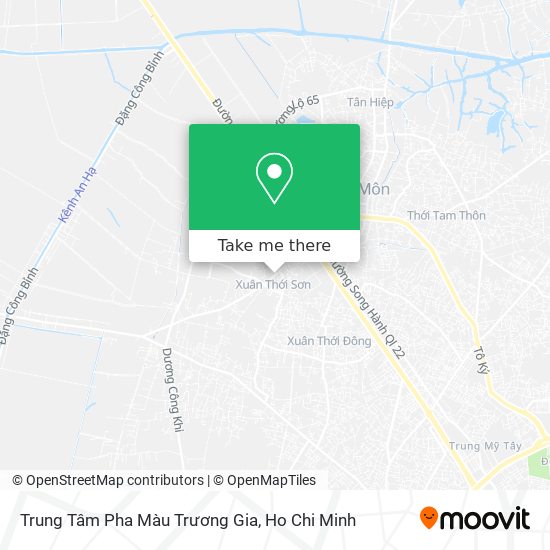 Trung Tâm Pha Màu Trương Gia map