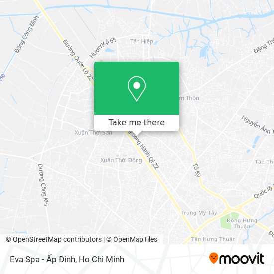 Eva Spa - Ấp Đinh map