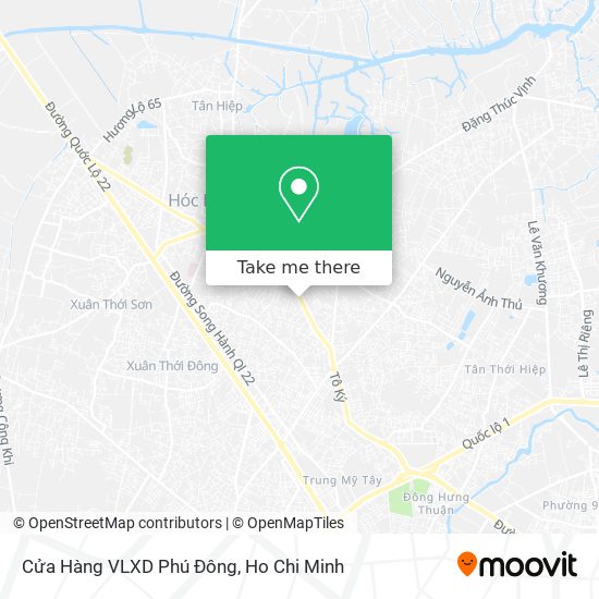 Cửa Hàng VLXD Phú Đông map