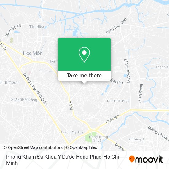 Phòng Khám Đa Khoa Y Dược Hồng Phúc map