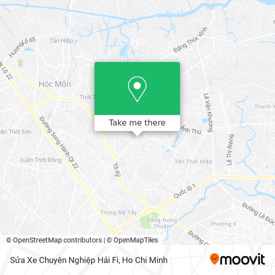 Sửa Xe Chuyên Nghiệp Hải Fi map