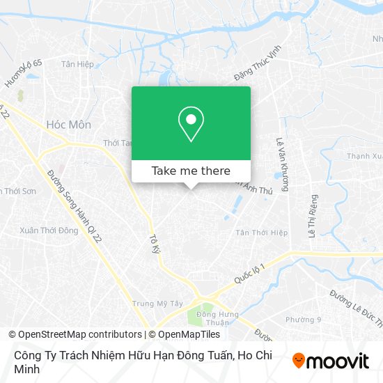 Công Ty Trách Nhiệm Hữu Hạn Đông Tuấn map