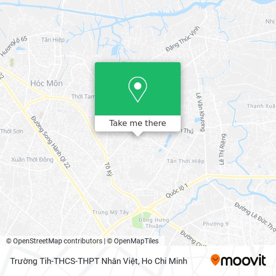 Trường Tih-THCS-THPT Nhân Việt map
