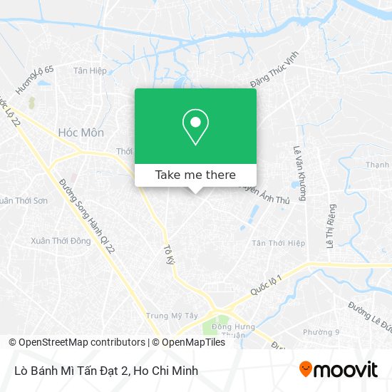 Lò Bánh Mì Tấn Đạt 2 map