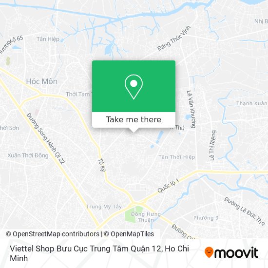 Viettel Shop Bưu Cục Trung Tâm Quận 12 map